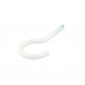 CLOTH-LINE HOOK 100X6,2X28X24 WHITE/2PCS