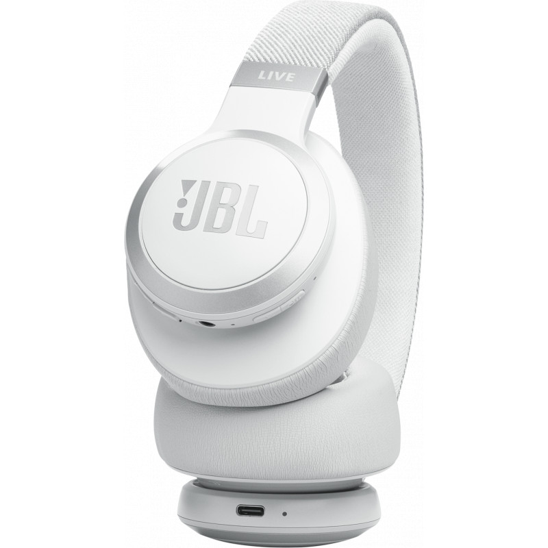 JBL wireless headset Live 770NC, white - Headphones - Photopoint
