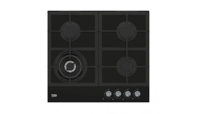 Beko HILW 64225 S Black Built-in Gas 4 zone(s)