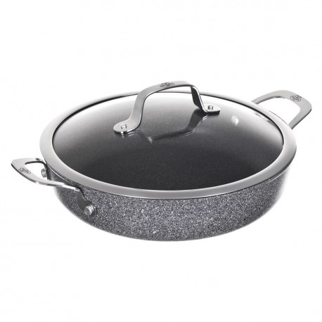 induktsioon sügav praepann kahe sangaga BALLARINI Salina Granitium 24 cm 75002-811-0