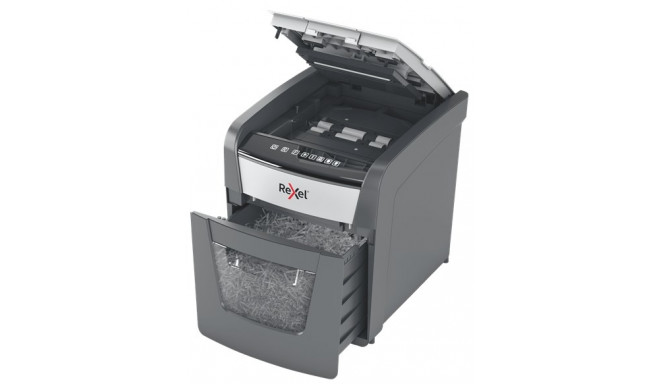 Rexel Optimum AutoFeed+ 50X paper shredder Cross shredding 55 dB 22 cm Black, Grey