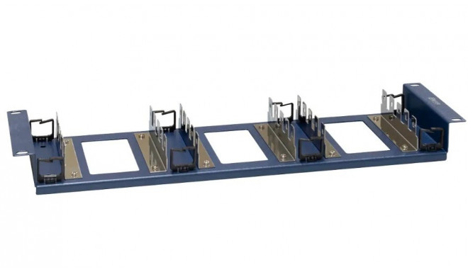 EMITERNET 19" panel for 15 FU/TEL/F-447 telephone connectors