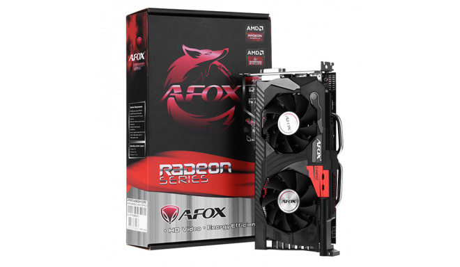 Afox videokaart Radeon RX 570 8GB GDDR5 Dual Fan AFRX570-8192D5H3-V2