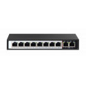 Extralink EX.3906 network switch Unmanaged L2 Fast Ethernet (10/100) Power over Ethernet (PoE) 1U Bl