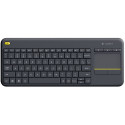 Logitech K400 Plus wireless Touch black QWERTZ DE