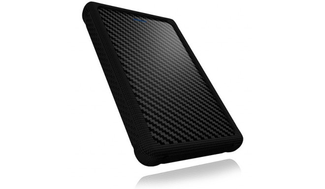 "2,5 6cm 1xSATA 2,5"" zu 1xUSB 3.0 Host, schraubenlos, Silicon Schutzhülle ICY BOX"
