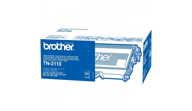 Brother toner TN-2110 1500pgs ISO 19752, black