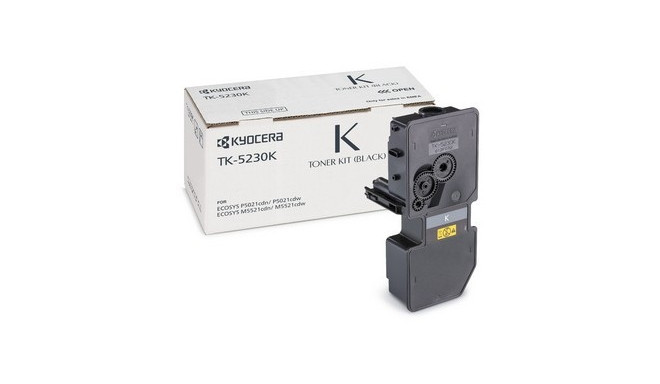 "Kyocera Toner TK-5230K Schwarz bis zu 2.600 Seiten gem. ISO/IEC 19798"