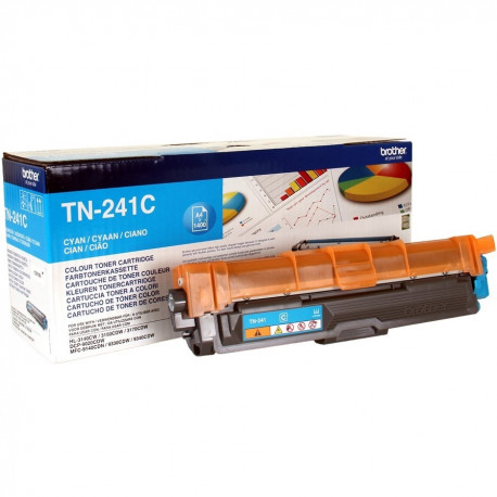 "Brother TN-241C TONER CARTRIDGE CYAN"