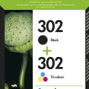 TIN HP Tinte 302 X4D37AE 2er Pack Schwarz / Color (Cyan/Magenta/Gelb)