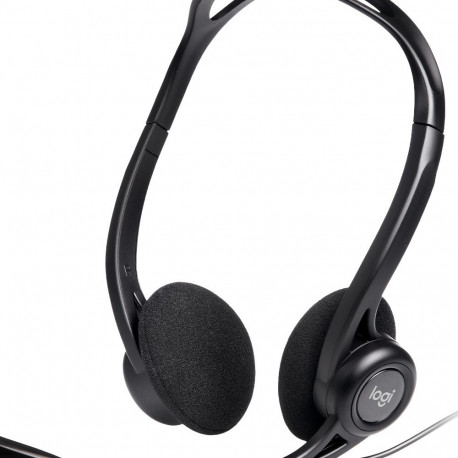 "Logitech PC960 USB Stereo Headset OEM black"