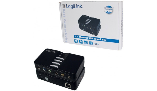 "LogiLink USB Sound Box 7.1 8-Kanal"