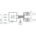 KVM Switch 2xKVM 3xHDMI 2xUSB 6xUSB 3xAudio Ausgang 2xKlinke ATEN Black
