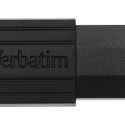 STICK 8GB USB 2.0 Verbatim Store'n'Go PinStripe Black