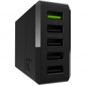 Ladegerät Green Cell Charge Source 5xUSB Smart/Ultra Charge 52W Black