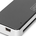 CardReader USB 2.0 All-in-One unterstützt T-Flashinkl. USB A/M -Mini-USB-Kabel DIGITUS