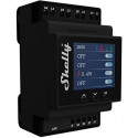 Home Shelly Relais "Pro 4PM" WLAN LAN Max. 40A 4 Kanäle 1 Phase Messfunktion BT DIN-Rail