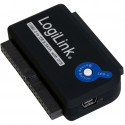 "LogiLink USB 2.0 > 2,5"" + 3,5"" IDE + SATA Adapter Schwarz"
