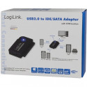 "LogiLink USB 2.0 > 2,5"" + 3,5"" IDE + SATA Adapter Schwarz"