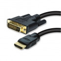 "DVI-D 24+1 > HDMI (ST-ST) 2m Adapterkabel Schwarz"