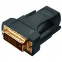"DVI-D 24+1 > HDMI (ST-BU) Adapter vergoldet Schwarz"