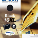 TIN Epson Tinte 16XL C13T16314012 Schwarz bis zu 500 Seiten
