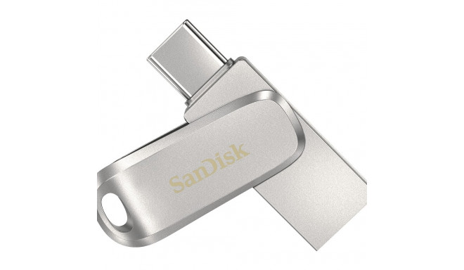 "STICK 32GB USB 3.1 SanDisk Ultra Dual Drive Luxe Type-C silver"