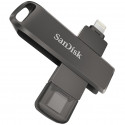 STICK 256GB USB 3.1 SanDisk iXpand Luxe Duo USB-C / Apple Lightning black