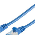 Patchkabel CAT6a RJ45 S/FTP 0,25m Blue