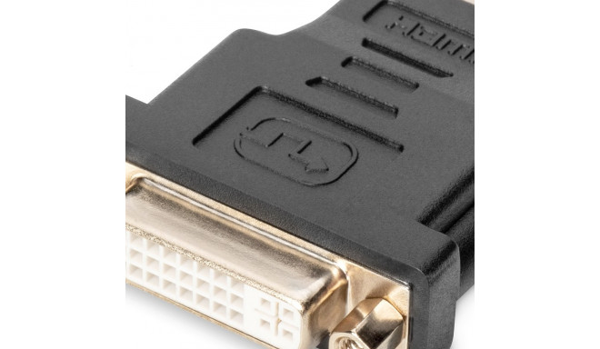 "Digitus HDMI > DVI 24+5 (ST-BU) Adapter Schwarz"