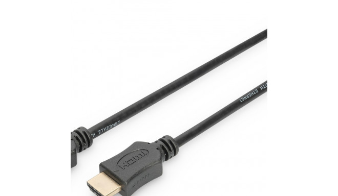 "Digitus HDMI (ST-ST) 2m Anschlusskabel Schwarz"