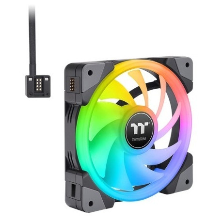 "120mm Thermaltake SWAFAN EX12 RGB PC Cooling Fan TT Premium Edition 3 Pack"