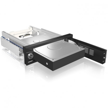 ICY BOX IB-168SK-B lukuga vahetusraam 3,5" SATA HDD jaoks 5,25" pesasse