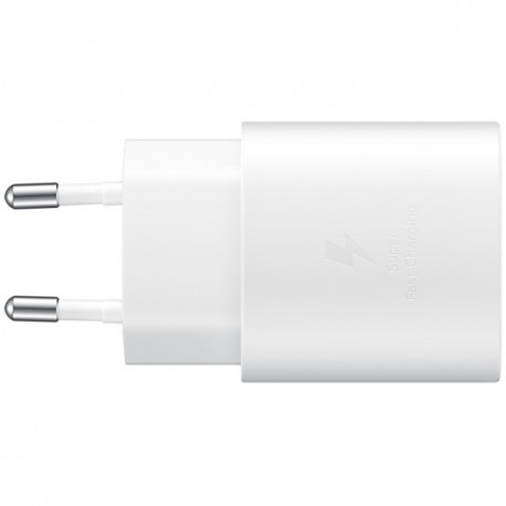 Samsung kiirlaadija Type-C 25W jaemüügipakend, valge