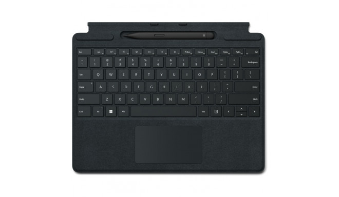 "Microsoft Surface Pro 8 - Pro 9 - Pro X Signature Keyboard + Slim Pen 2 - Tastatur - QWERTZ - Black