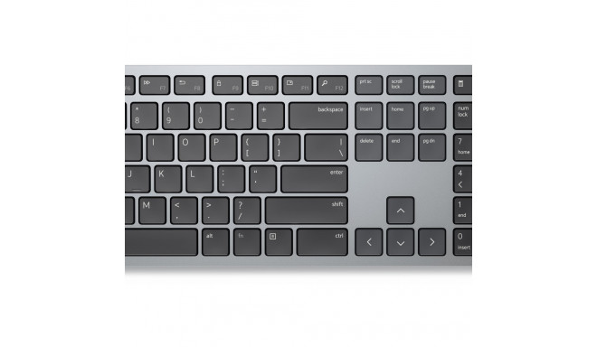 "DELL Premier Multi-Device Tastatur-Maus-Set kabellos grau. schwarz"
