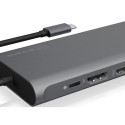 "ICY BOX IB-DK4050-CPD USB-C 12-in-1 PD 100W DockingStation"