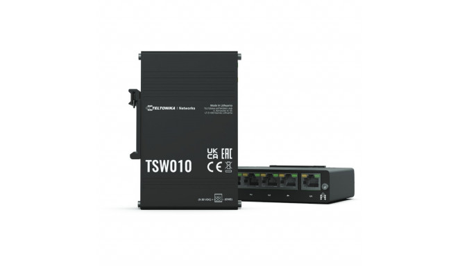 "5P Teltonika TSW010 Din Rail Switch"