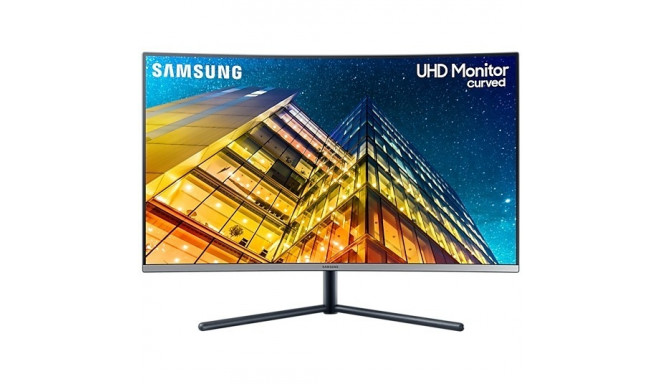 "81,3cm/32'' (3840x2160) Samsung U32R590CWP 16:9 4ms Curved 60Hz HDMI DisplayPort 4K Ultra HD Grey/B