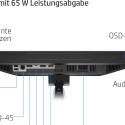 60,5cm/23,8'' (1920x1080) HP E24m G4 16:9 5ms USB-C VGA HDMI DP Speaker Full HD Black