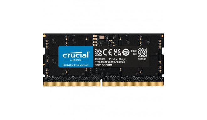 "SO 4800 16GB Crucial 16GB Modul CL40"