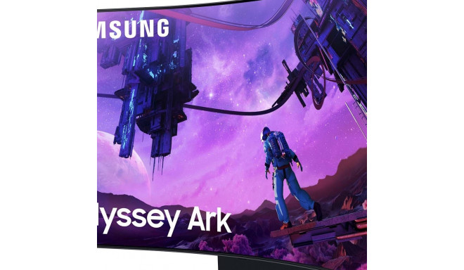 "138cm/55'' (3840x2160) Samsung Odyssey Ark S55BG970NU 16:9 1ms 4xHDMI Pivot Speaker 4K 165Hz Curved