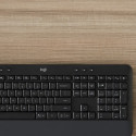 Logitech MK650 Advanced - Tastatur-und-Maus-Set - kabellos - 2,4 GHz - Graphite QWERTZ DE