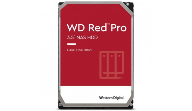 Western Digital kõvaketas 20TB WD201KFGX Red Pro NAS 7200rpm 512MB