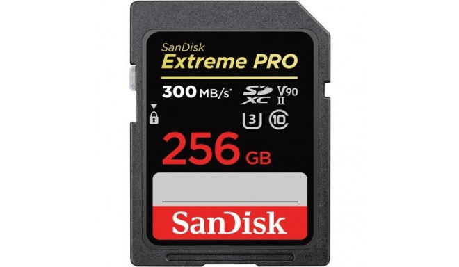 "CARD 256GB SanDisk Extreme Pro Extended Capacity SDXC 300MB/s"