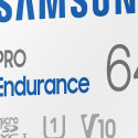 64GB Samsung PRO Endurance MicroSD 100MB/s +Adapter