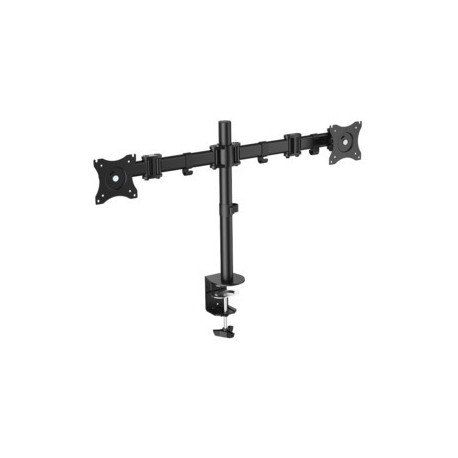 "LogiLink BP0022 Tischhalterung 13'-27' 8KG 2 Monitore Black"