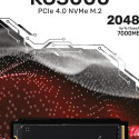 SSD M.2 2TB Kingston KC3000 NVMe PCIe 4.0 x 4