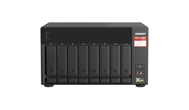 "8-Bay Qnap TS-873A-8G 8 Bay NAS Enclosure - Storage Server - NAS"