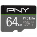 64GB PNY PRO Elite MicroSDXC 100MB/s +Adapter
